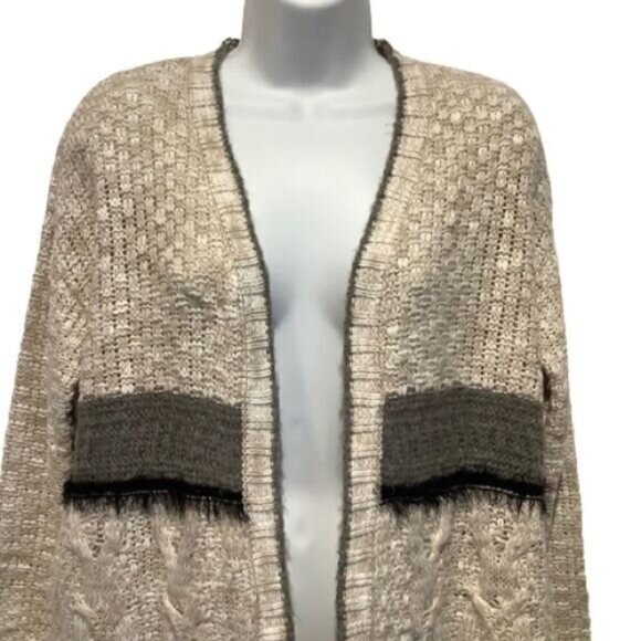 DEX OPEN FACE DROP SHOULDER CARDIGAN SIZE XS - Picture 4 of 10